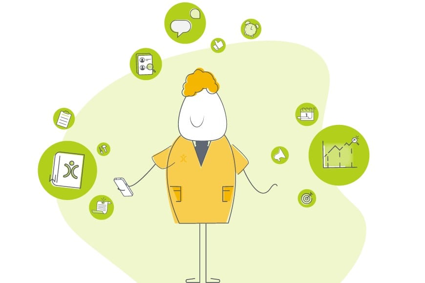 Considering sales skills and crm
