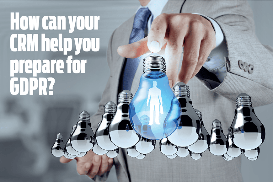 prepare for GDPR and CRM