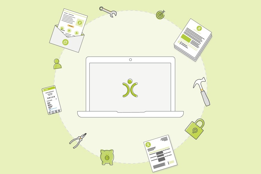 image demonstrating how customisable CRM software is