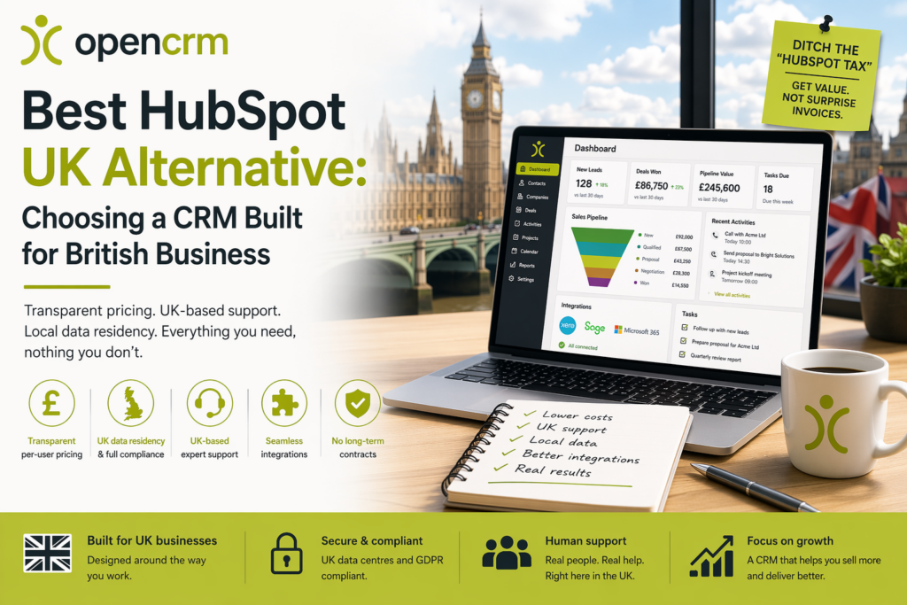 Hubspot UK Alternative